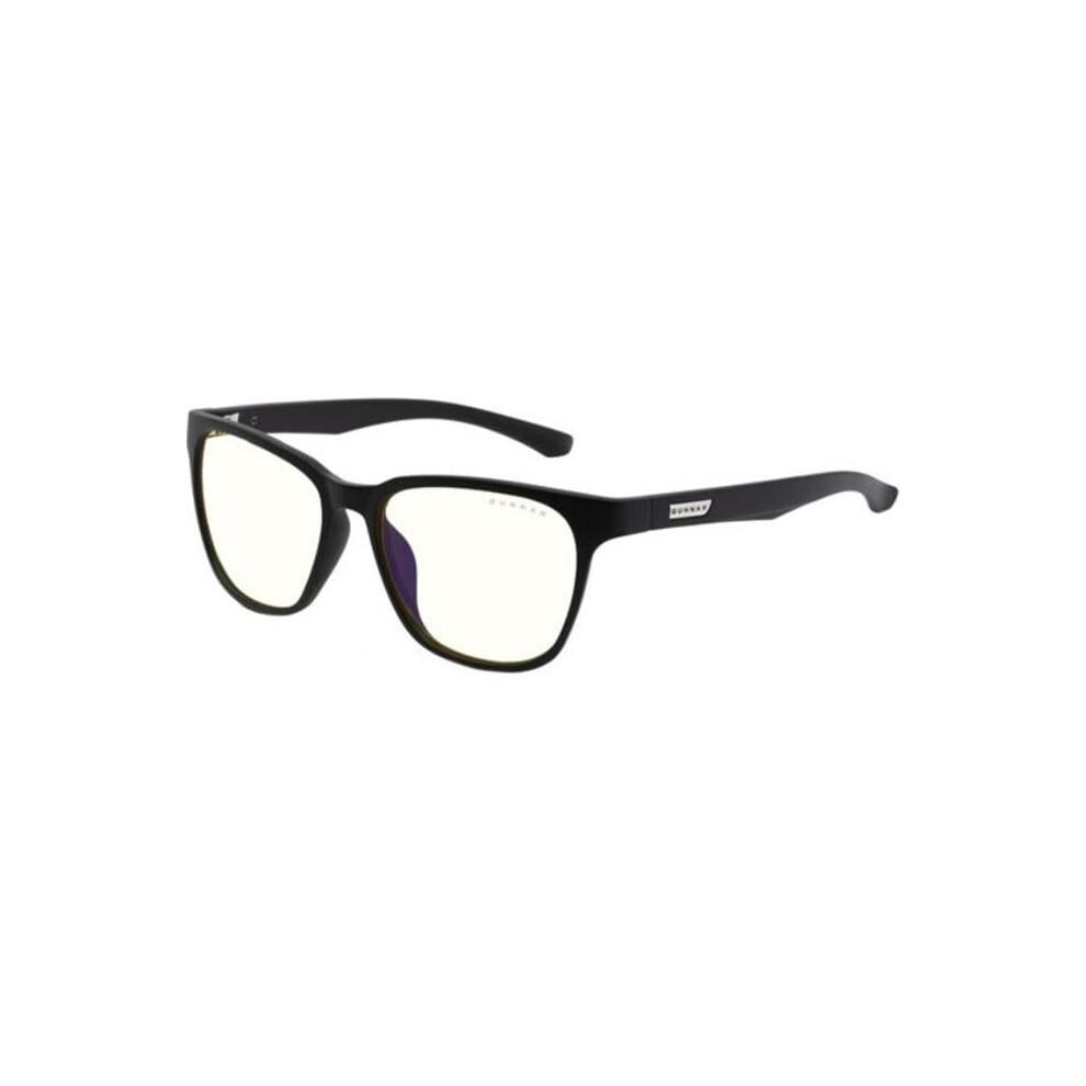 Gunnar Optiks BER-00109 Berkeley Onyx Frame Clear Lens BLPF 35 Computer Glasses