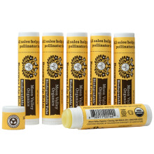 Moon Valley Organics Balsamo per labbra alla cera d'api per idratare labbra e cuticole (confezione da 6 SWEET HONEY)