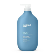 Method Men Body Wash Glacier + Granite Parabenen en ftalaten vrij 28 FL Oz verpakking van 1