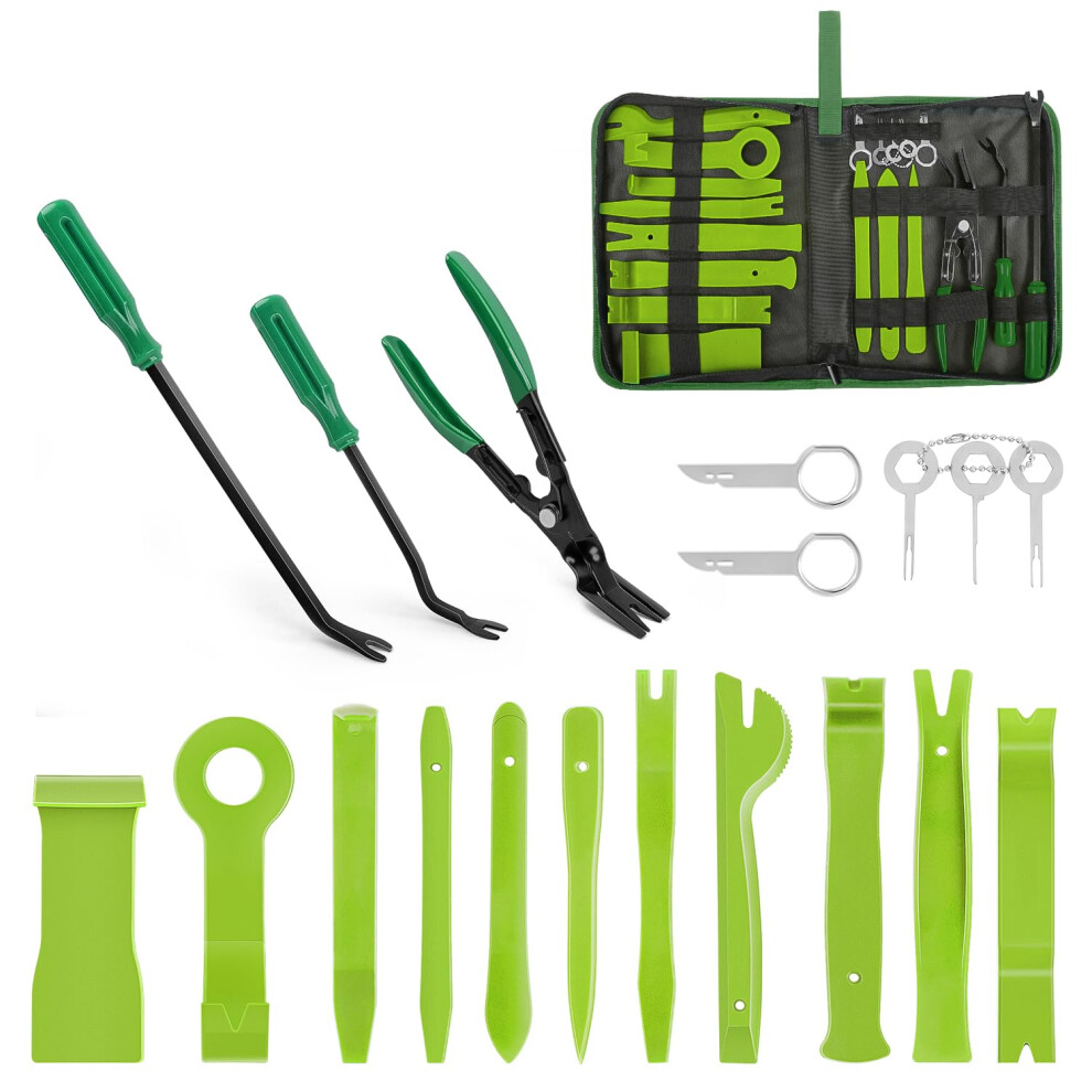 Gooacc 19Pcs Trim Removal Tool Set Panel Fastener Clips Removal Automo 840323915205
