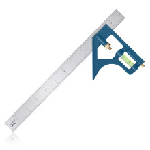 Mr. Pen  Kombi-Winkel, 30,5 cm, blau, Kombi-Winkel, Schreiner-Winkel, Holzbearbeitungswerkzeuge und Zubehr, Rahmen-Winkel, T-Winkel, T-Lineal, Komb