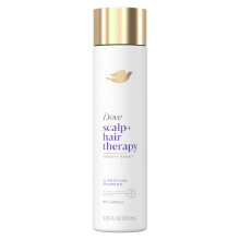 Dove Density Boost Clarifying Shampoo Scalp + Hair Therapy voor een zachte reiniging met vitamine B3, zink en 0% sulfaten 9,25 oz
