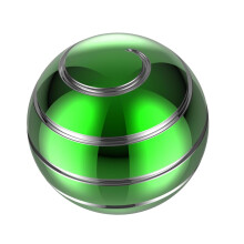 Apqdw Desk Toys 2.17 '' Kinetic Spinning Ball til voksne Kinetic Fidget Desk Toys til fest favoriserer julestr?mpe stuffers p?skekurv (55 mm gr?n