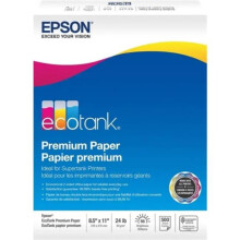 Epson S041586-ET 8.5 x 11 in. Eco Tank Colored Paper, White