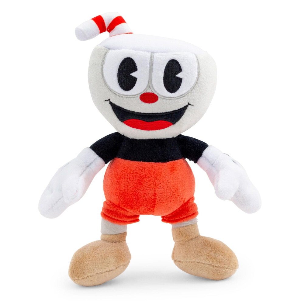 Photos - Other Toys Cuphead 8-Inch Collector Plush Toy | Soft Stuffed Animal for Hugging | Officially Licensed Collectible 604349
