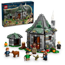 LEGO Harry Potter La capanna di Hagrid: una visita inaspettata - Giocattolo di Harry Potter per bambini e bambine dagli 8 anni in su - Giocattoli
