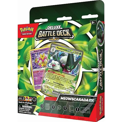 Pokemon TCG: Meowscarada Deluxe Battle Deck 2