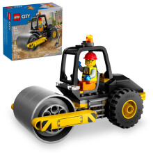 Lego City Construction Steamroller jtk jtkkszlet szrakoztat ajndk -ptoipari jtkkszlet 5 ves kor gyerekek szmra, plusz modelles