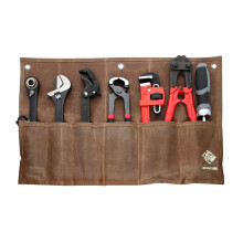 Saco Organizador de Ferramentas IRONCUBE, 6 Bolsos em Lona Impermeável