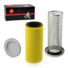 Luftfilter & styreburh?ttes?t kompatibel med Yamaha Rhino 450 660 YXR450 YXR660 2004-2009