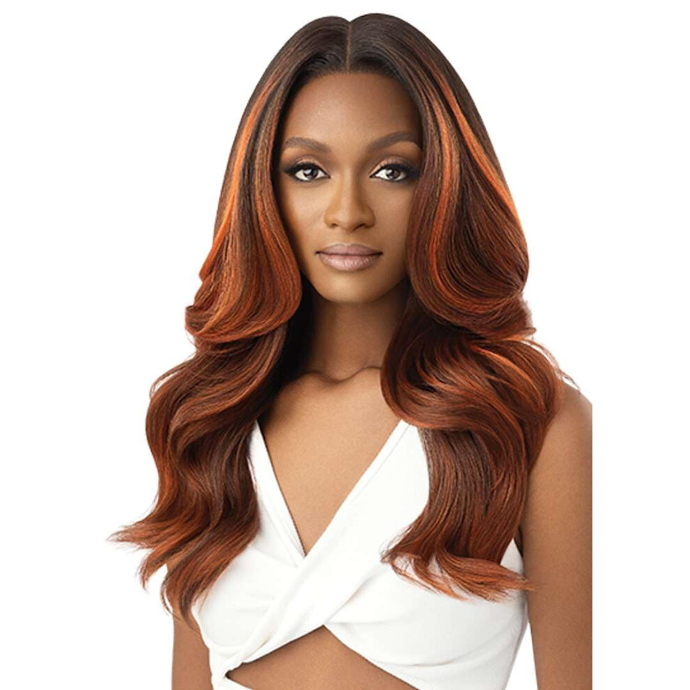 Buiten Speel Outre Lace Front Wig - Perfect Hair Line 13X6 - Faris (Drst Silver Noi