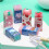 Eraser Cute Γοητευτικοί Γομείς Πλαστικοί Ραβδάκια Σχολείου Γραφείου 6PCS 4