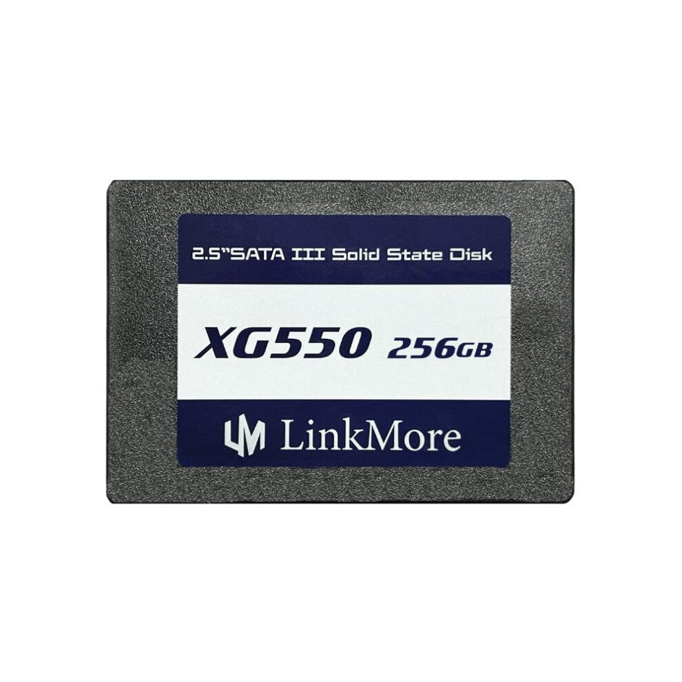Linkmore XG550 256 Gb 2,5" Sata Iii (6 Gb/S) Ssd Interno, Ssd, Velocità Di Lettura Fino A 500 Mb/S, 2,5" Per Computer Portatile E Desktop-image