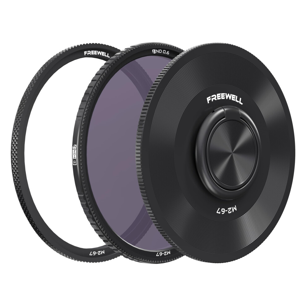 Freewell 67Mm Natural Density Nd4 (2 F-Stops) Nd0.6 Camera Filter Compatible With M2 Series 785698956081