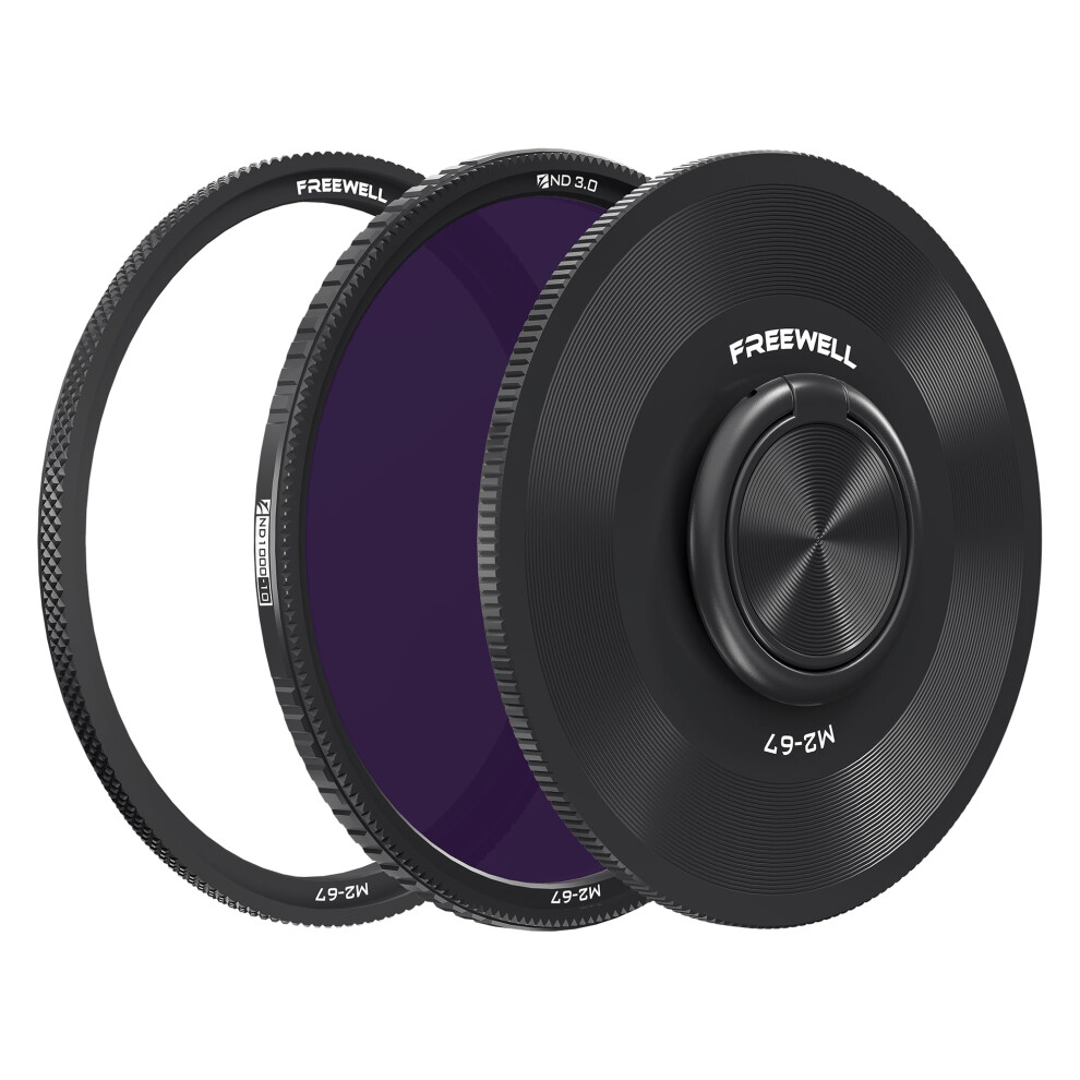 Freewell 67Mm Natural Density Nd1000 (10 F-Stops) Nd3.0 Camera Filter Compatible With M2 Series 785698956135