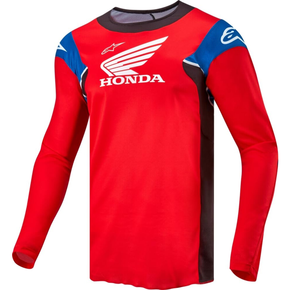 Alpinestars Honda Racer Iconic Motocross Jersey(Bright Red/Black/White 8059347169903