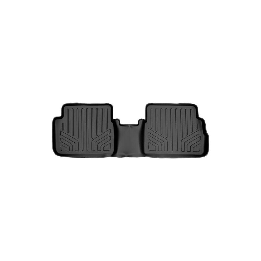 Smartliner Sb0012 Custom Fit Floor Mat With 2Nd Row Liner For 2009-2013 Toyota Corolla - Black 840004614861