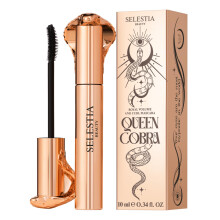 Selestia Beauty Royal Volume ?i Curl Mascara Queen Cobra - mbunata?e?te genele naturale cu volum ?i lungime dramatica - Aplicare neteda - Efect