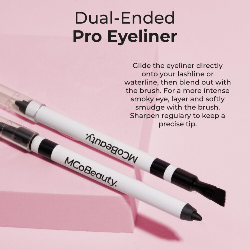 MCoBeauty Διπλής όψης Επαγγελματικό Μάσκαρα - Μαύρο 2