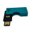 Designz3D Yubikey Protector Flip Case Keychain Holder (5 NFC / 5C NFC) (Dark Green  5 NFC) 2