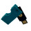 Designz3D Yubikey Protector Flip Case Keychain Holder (5 NFC / 5C NFC) (Dark Green  5 NFC) 1
