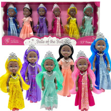 Sada malch panenek s mini panenkami princezny pro dvky - Panenky pro princezny do domecku pro panenky -Mal panenky Mini princezny s celenkami a do