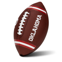 Franklin Sports Oklahoma Sooners Kids NCAA Jeugdvoetbal - Officiële College Teamvoetbal met Logo's - Junior Formaat