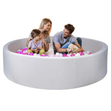 Schuimballenbak voor kinderen Zachte ballenbak voor kinderen Kinderballenbad Ideaal cadeau Speelgoed voor kinderen 47 inch