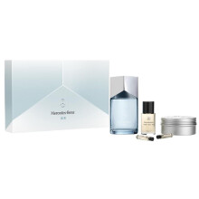 Mercedes -Benz Air for Men - 5 PC Gift Set 3,4 oz EDP Spray 0,05 oz SEA EDP Spray 0,05 oz Land EDP Spray 1oz LSA Face Beard and Hair Oil 3,8 oz L
