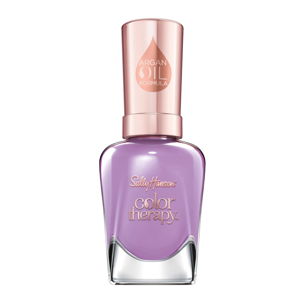 Sally Hansen Color Therapy - Nail Polish - Bliss Collection  Pamper Me Purple - 0.5 fl oz