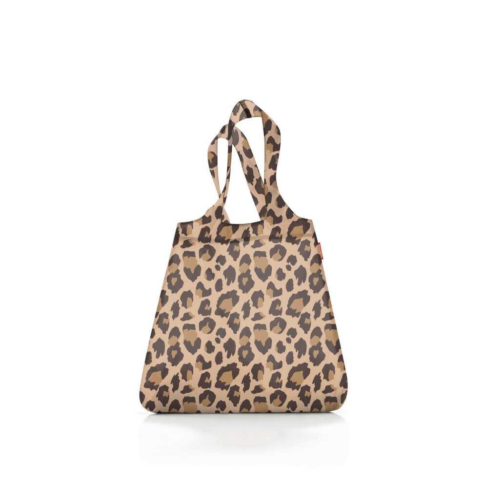 Reisenthel Mini Maxi Shopper Leo Macchiato - Sac de courses pliable blanc