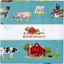 Tara Reed Spring Barn Quilts 10"""" Stacker 42 10-inch Squares Layer Cak