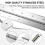 Hinge Piano Reforçado 16 Polegadas x 3 Polegadas, Aço Inoxidável 0.060'' para Armários e Caixas 5