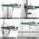 Hinge Piano Reforçado 16 Polegadas x 3 Polegadas, Aço Inoxidável 0.060'' para Armários e Caixas 3