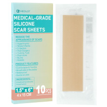 MEDLOT Silicium Littekensheets, 10 stuks, Silicium Tape voor Littekensbehandeling