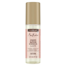 Shea Moisture Smooth & Shine Olej kokosowy i hibiskusowy dla lekkiego, świetlistego połysku 3,3 uncji