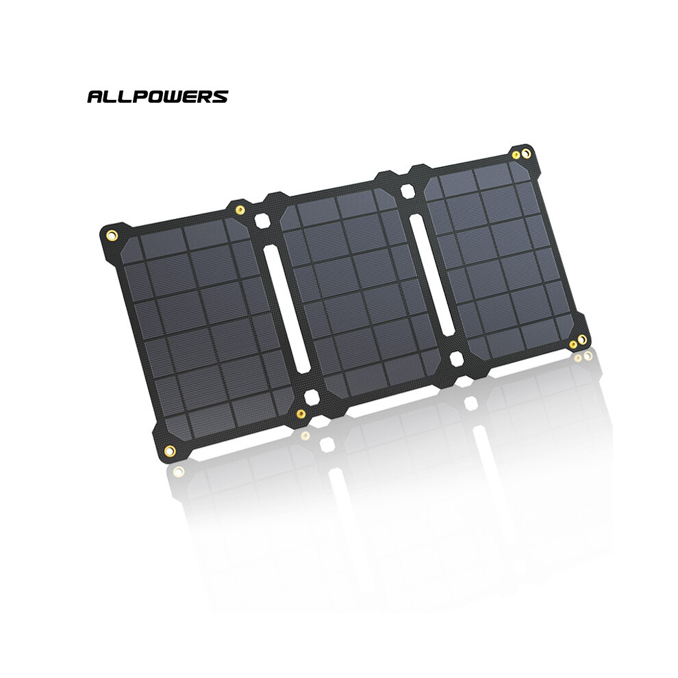 Portable Solar Panel 5V 21W Mobile Phone Power Bank USB Charger Outdoor Camping Foldable Solar Cells Battery Charger