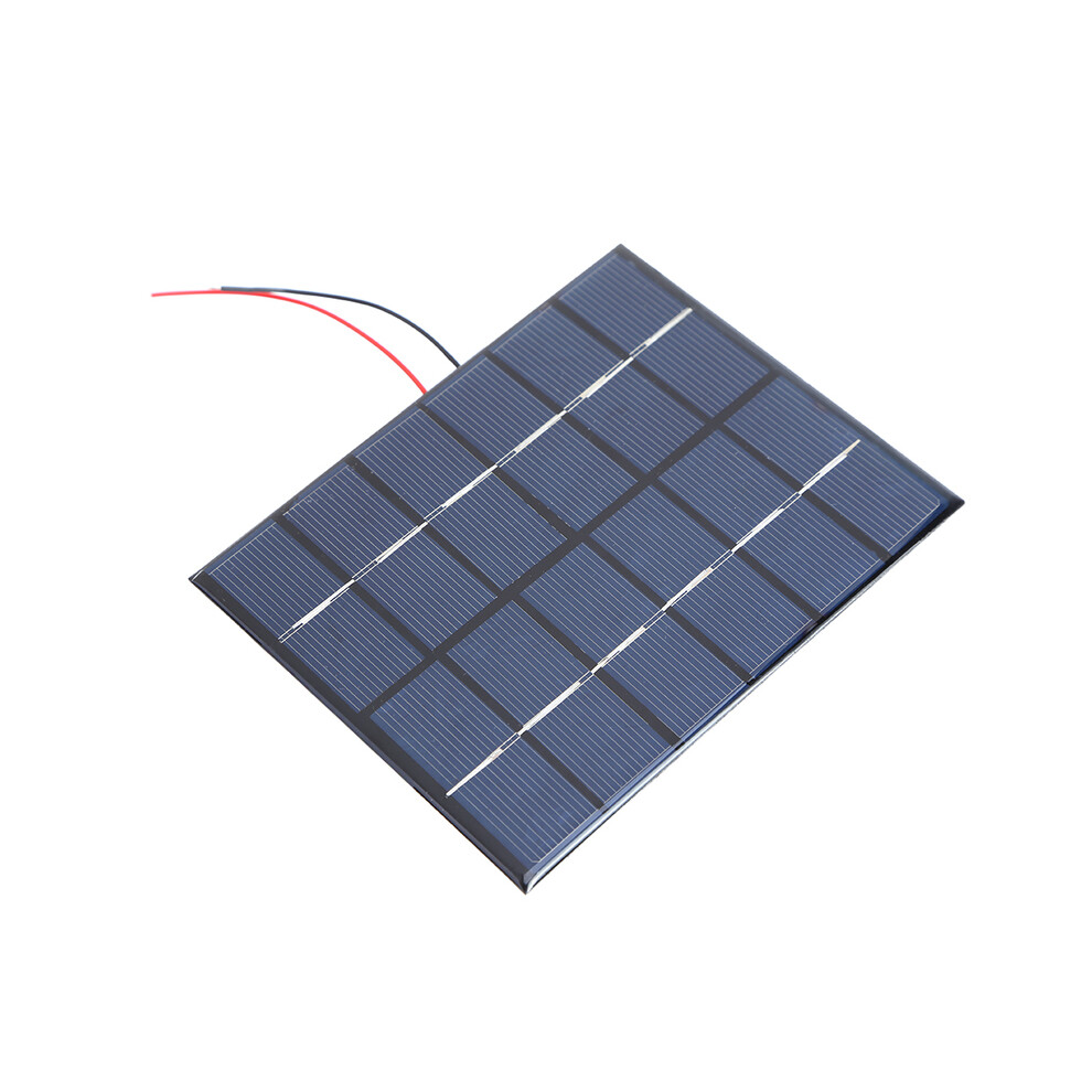 Waterproof Folding 2W Solar Cells Power Bank Charger 6V Polycrystalline USB Solar Panels for Home Outdoor Camping Tool