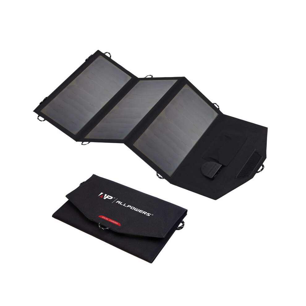 (5V21W) Flexible Foldable Solar Panel 5V 18V High Efficience Solar Battery Charger 21W Solar Phone Charger for Travel Iphone