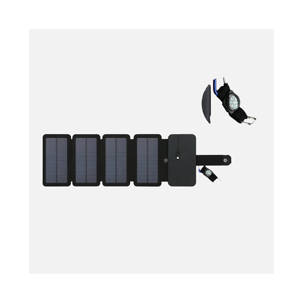 Maxpower (A) Outdoor Multifunctional Portable Solar Charging Panel Foldable 5V 1A Usb Output Device Camping Tool High Power Output