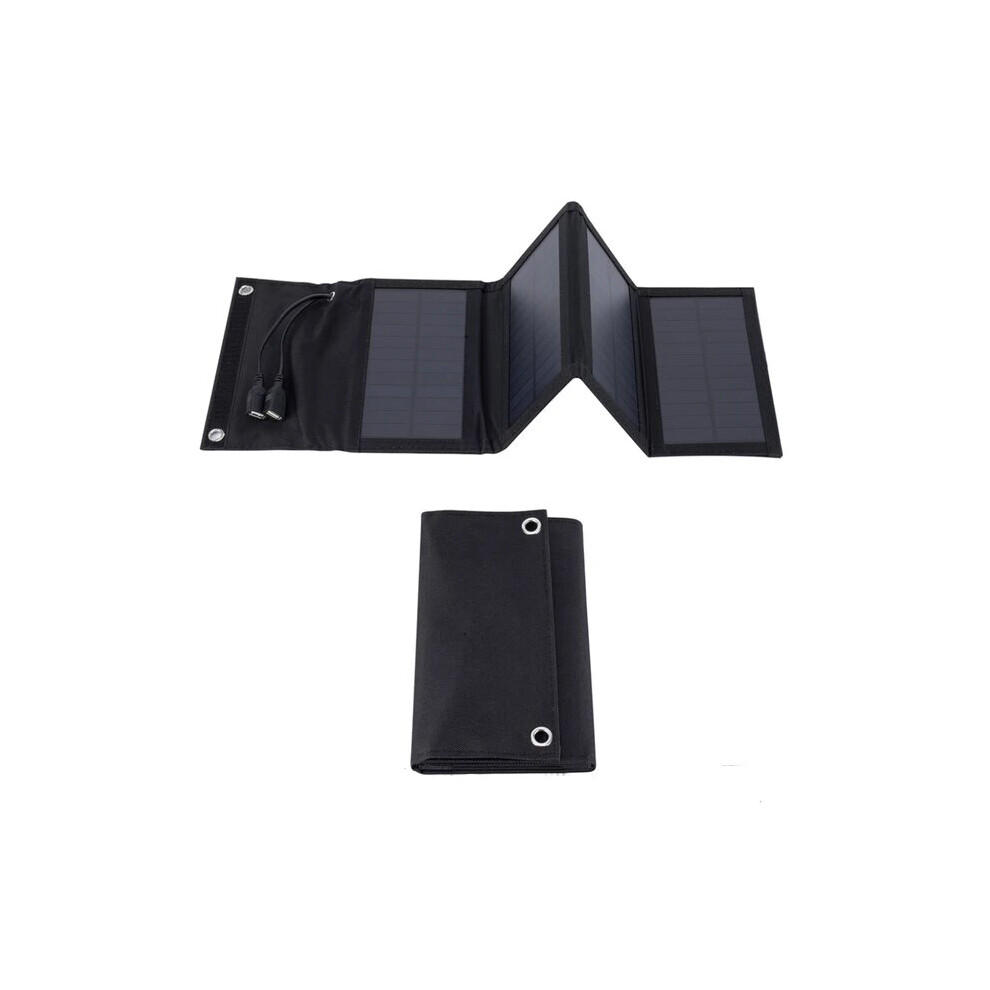 New Maxpower (4Foldblack) Solar Cell 20W Photovoltaic Panels Usb Charger System Battery V 5V Portable Flexible Foldable Energy Power Camping Set