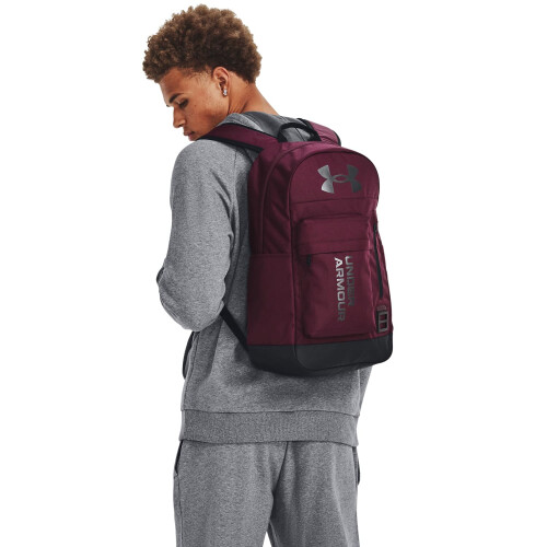 Under Armour Under Armour unisex-adult Halftime Backpack  (601) Dark Maroon/Black/M 2