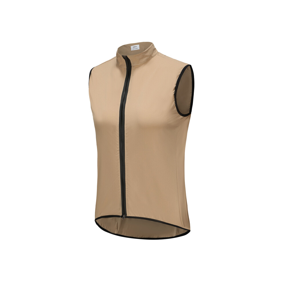 Maxpower (P212025-Khaki, Asia-Xl) Men Windproof Waterproof Spring Summer Cycling Sleeveless Jacket Bicycle Clothing Bike Mtb Vest Jersey