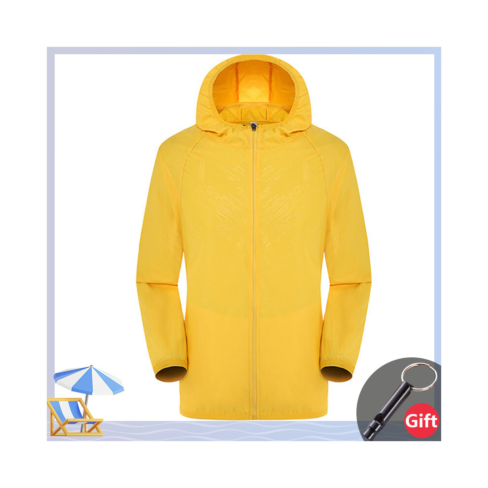 (Pink, S) Ultralight Rainproof Windbreaker Jacket Breathable Waterproof Windproof Women Men Casual Camping Top Fishing Cycling Slim Coat