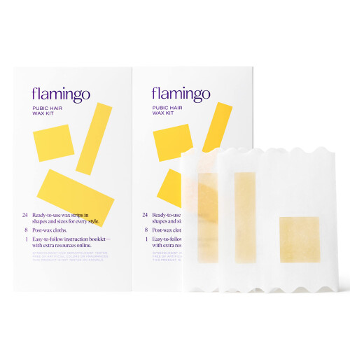 Flamingo Dames Pubis Wax Kit - 48 Wax Strips