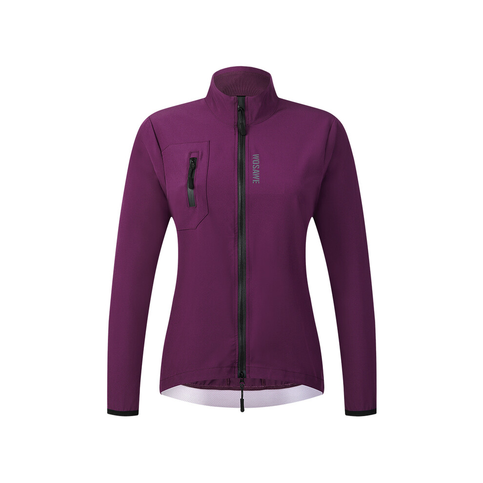 (Purple jacket, EU XS (ASIA S)) Ultra-Light Rainproof Windbreaker Breathable Waterproof Windproof Protective Coat For Outdoor Cycling Jackets Women Vest