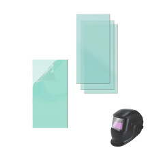 2 '' x 4 '' Svejshjelmhætte Clear Lens Cover Universal Welding Protective Lins Replacement (20pcs)