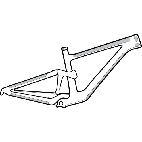 Beschermingsframe - LIZARD SKINS - CLEAR400 - Transparant - 8 mil - Kit van 10 stuks 1