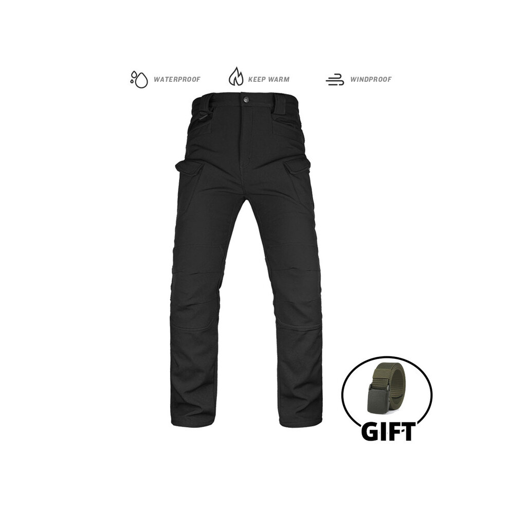 Maxpower (Ly Bk Pants, Xxxl) Tactical Jacket Fleece Winter Men Hiking Jackets Windbreaker Waterproof Soft Shell Jacket Motorcycle Camping Fishing Clothings