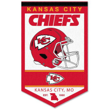 WinCraft Kansas City Chiefs Erfgoed Geschiedenis Banner Wimpel